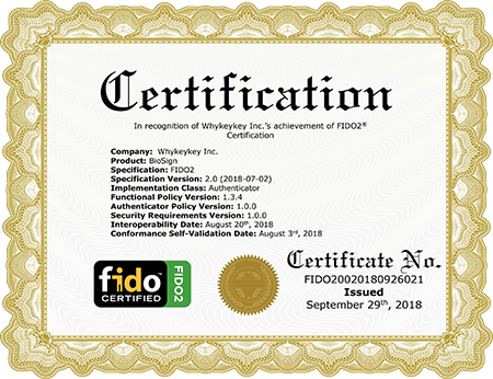 FIDO2 Authenticator