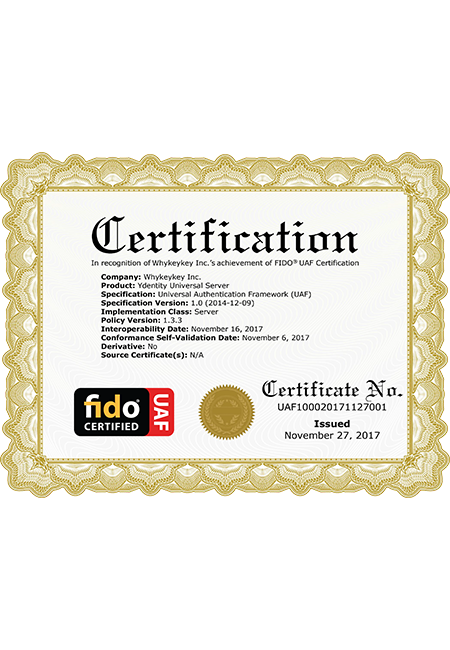 FIDO UAF Server