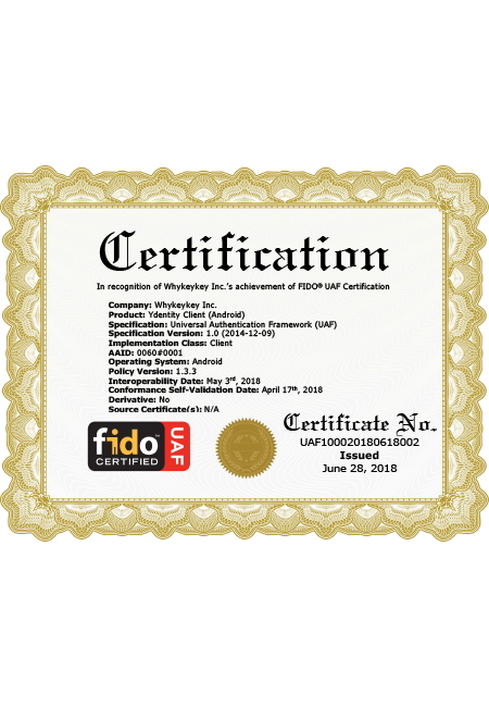 FIDO UAF Android Client